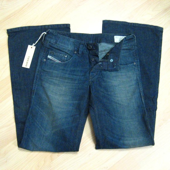 👖 Diesel Vixy Women's Blue Jeans 27X32 - Picture 1 of 10